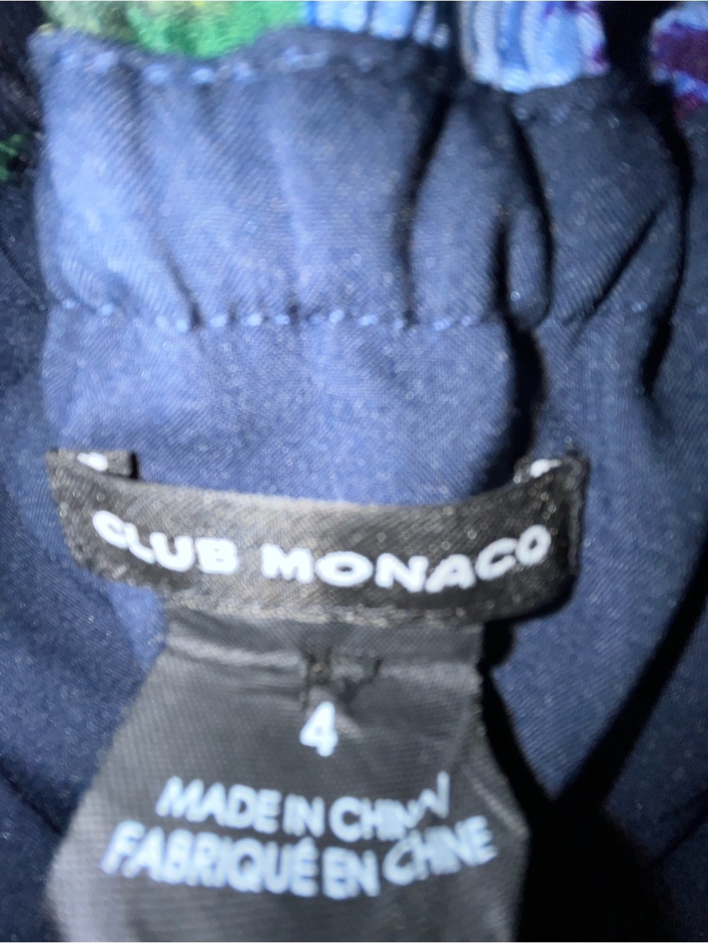 Club Monaco Silk 100% Floral Tiered Midi Dress Spagetti straps Drop Shoulder S/M - Picture 13 of 16